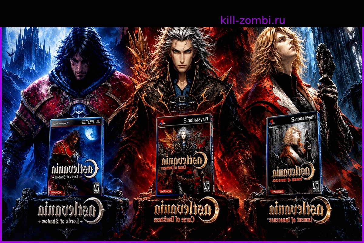 Деталь из видео к 40-летию Castlevania подогревает слухи о сборнике 3D-игр